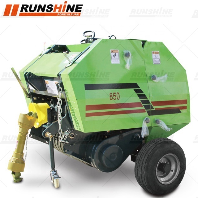 Agriculture machinery farm balers manufacturer (CE No.OSE--11-0606/01) RXYK0850 PTO mini round hay baler