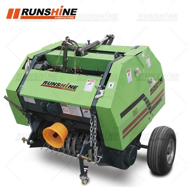 Agriculture machinery farm balers manufacturer (CE No.OSE--11-0606/01) RXYK0850 PTO mini round hay baler