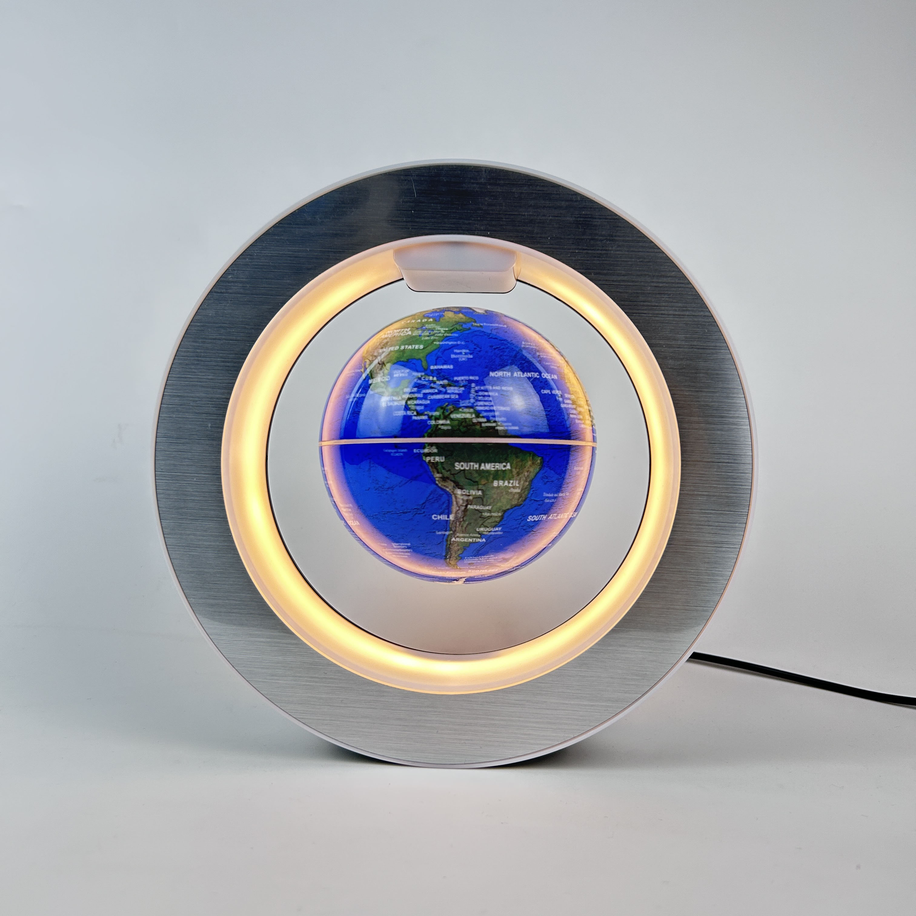 Manufacturer mova globes earth spinning globe movaglobe gift Craft LED Light 360 Degree Rotating Magnetic Globe