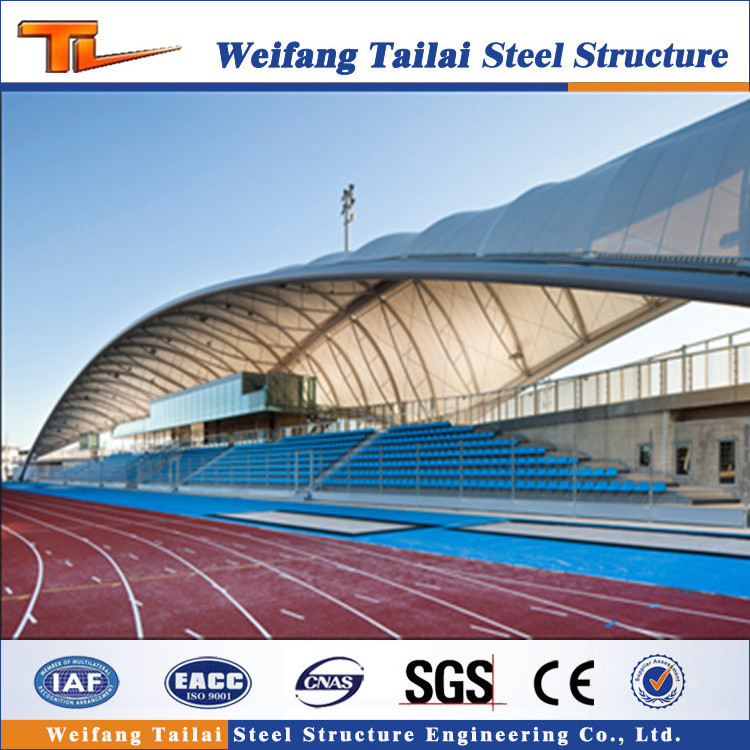 Modern design steel structure sports stadium building