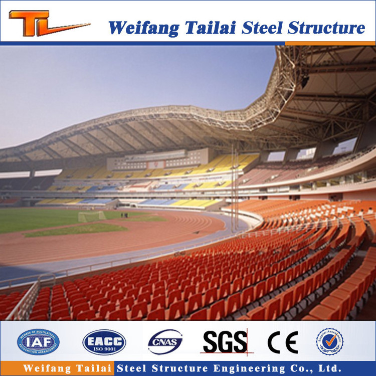 Modern design steel structure sports stadium building