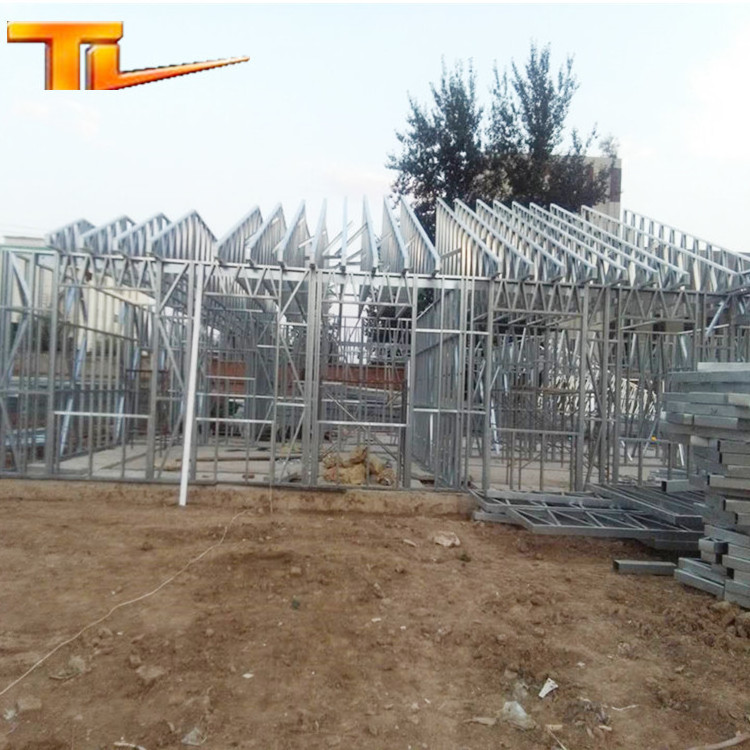 Light gauge steel G550 Galvanized frame prefab house frame