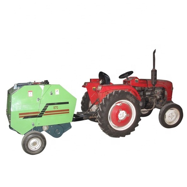 Factory price high efficiency 870 mini round baler for sale