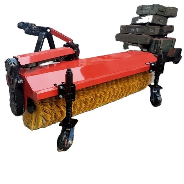 Street / Road /Workshop Cleaning Machine 3 Point Hitch Rear Tractor Mounted Sweeper with Ce