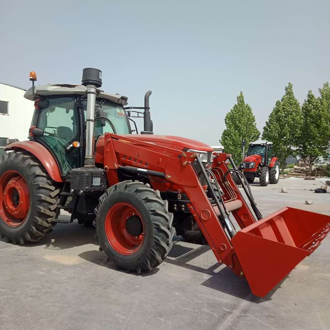 120HP Multifunctional Agricol Medium Big Large Horsepower 4 Wheel Drive Agriculture 4WD Farm Tractor