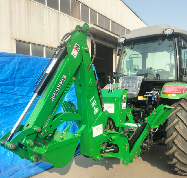 Reliable Quality 3 Point Hitch Backhoe Attachement, Lw-4 Lw-5 Lw-6 Lw-7 Lw-8 Tractor Backhoe