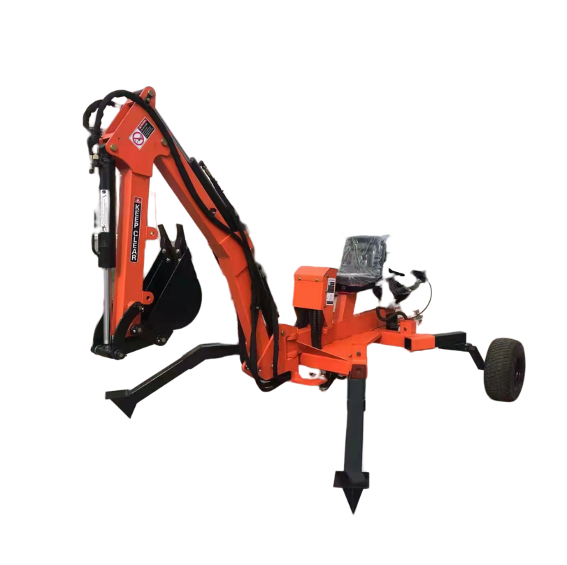 360 degree rotation ATV Towable Gasoline Engine Jansen Backhoe, Backhoe Mini Excavator