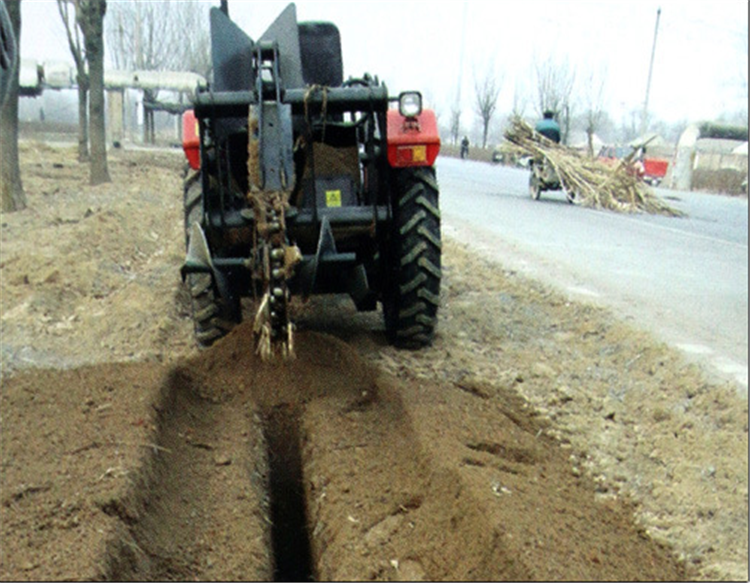 Tractor Driven 3 Point Chain Trencher