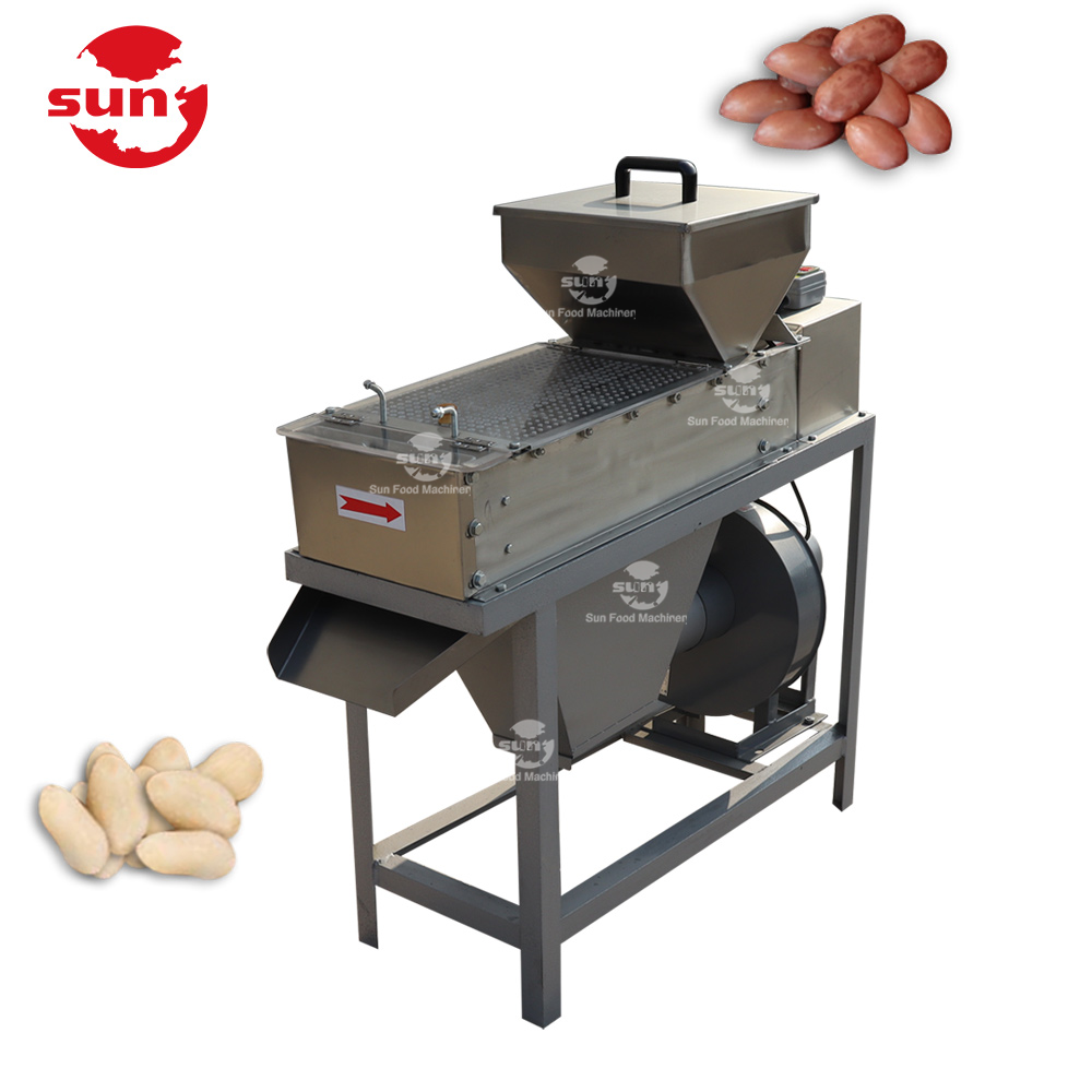 Groundnut ground nut dry type peeling machine for the peanut peeler