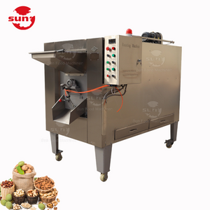 Cashew nut sesame soybean corn groundnut roaster peanut almond roasting machine mini nut roasting machine south africa