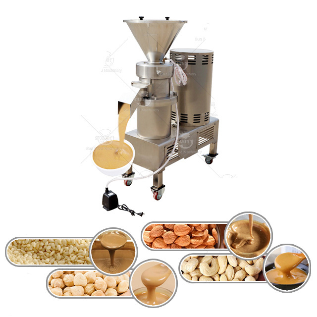 Stainless steel commercial peanut butter maker nut paste grinding machine groundnut butter grinder machine