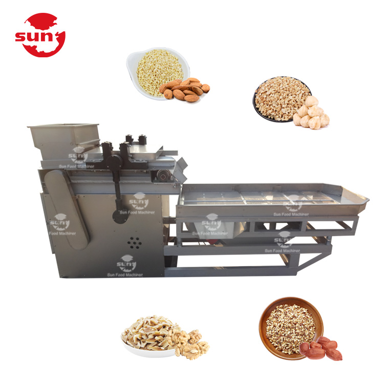 Factory Wholesale Automatic Peanut Cutting Almond Nut Chopping Machine/nut chopper/nut grinder