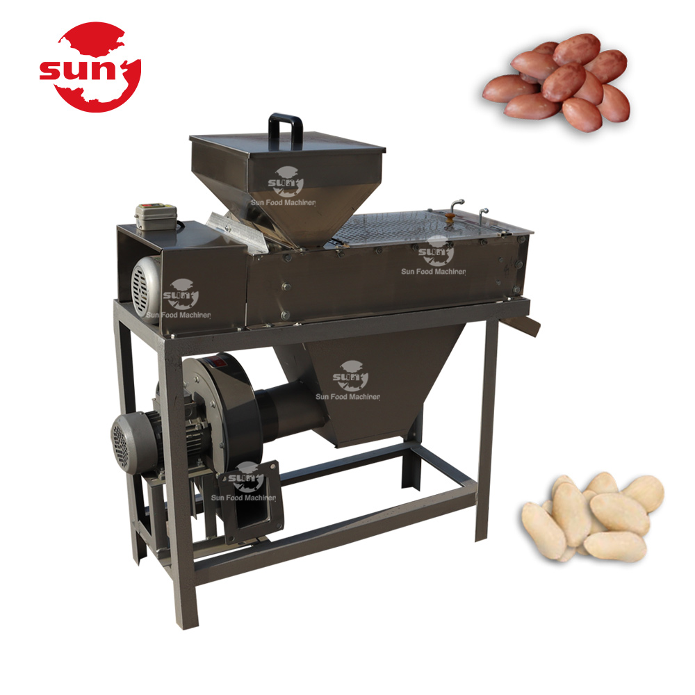 Groundnut ground nut dry type peeling machine for the peanut peeler