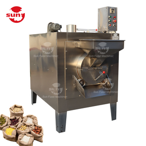 Small nut peanut almond roaster sunflower seeds sesame chestnut roasting machine barley nut grain roaster