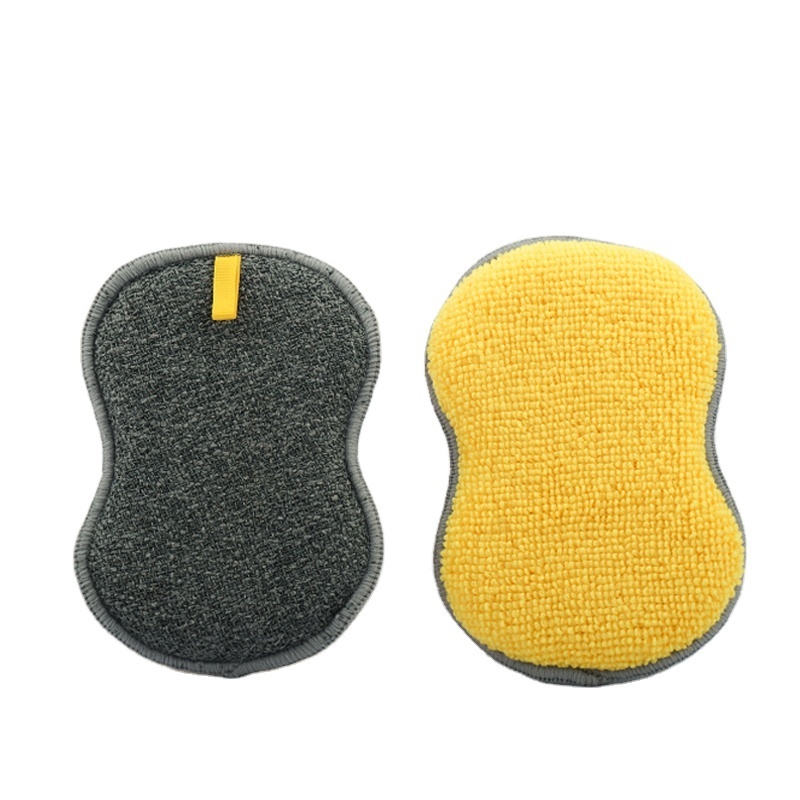 Good Quality Microfiber  Scrubber Sponge Dish Washing Sponge for Kitchen