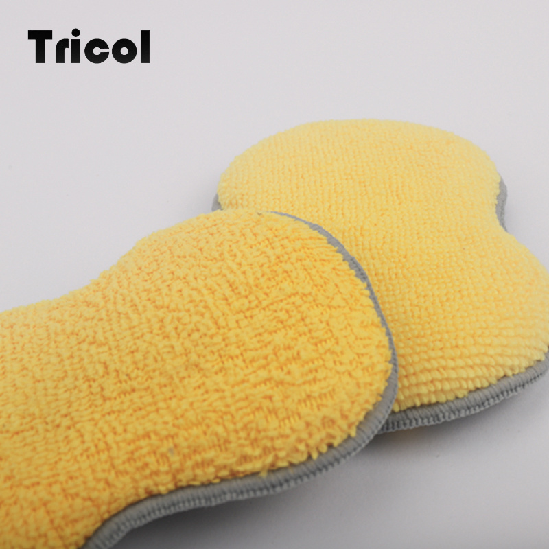 Good Quality Microfiber  Scrubber Sponge Dish Washing Sponge for Kitchen