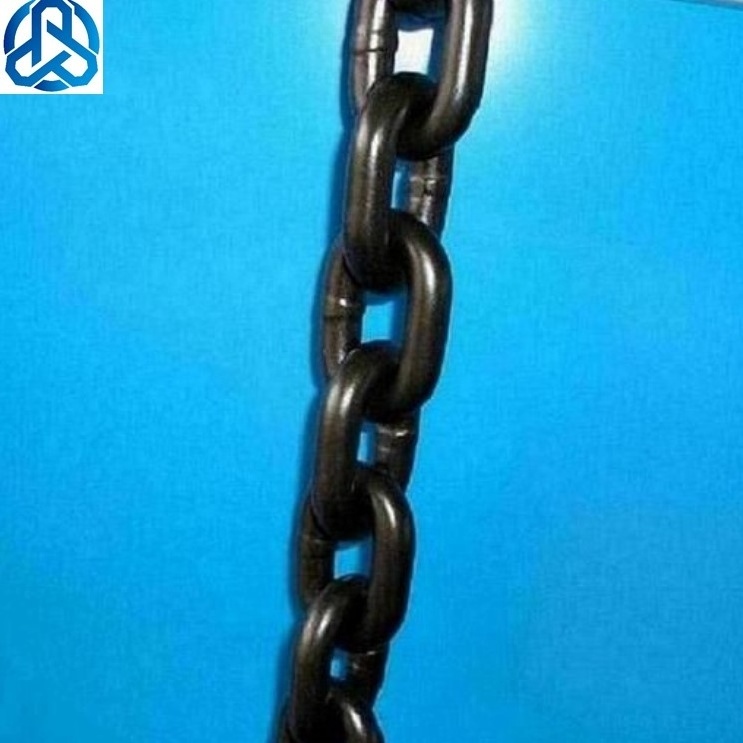 8mm 10mm 13mm G80 EN818-2 Alloy Steel Welded Loading Heavy Iron Chains