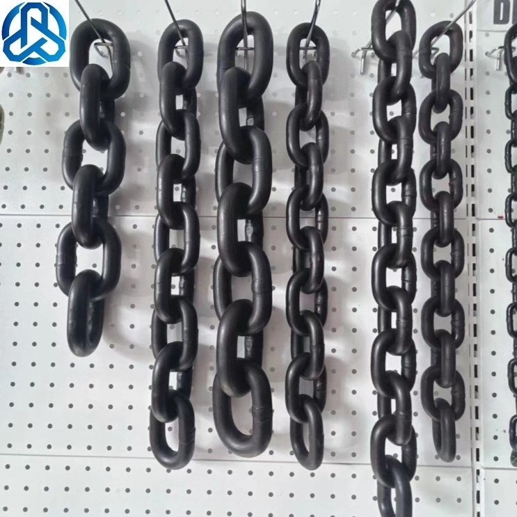 8mm 10mm 13mm G80 EN818-2 Alloy Steel Welded Loading Heavy Iron Chains