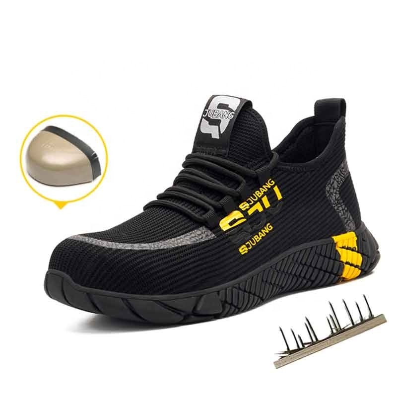 2022 New style Wholesale smash proof midsole sport Composite steel toe lightweight safety shoes steel toe / safety work shoes