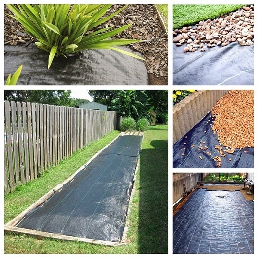 Factory Weed Barrier PP Weed Mat Agricultural Anti Grass Cloth Plastic Cover PE Ground Cover Garden Cover Mat Landscape Fabric