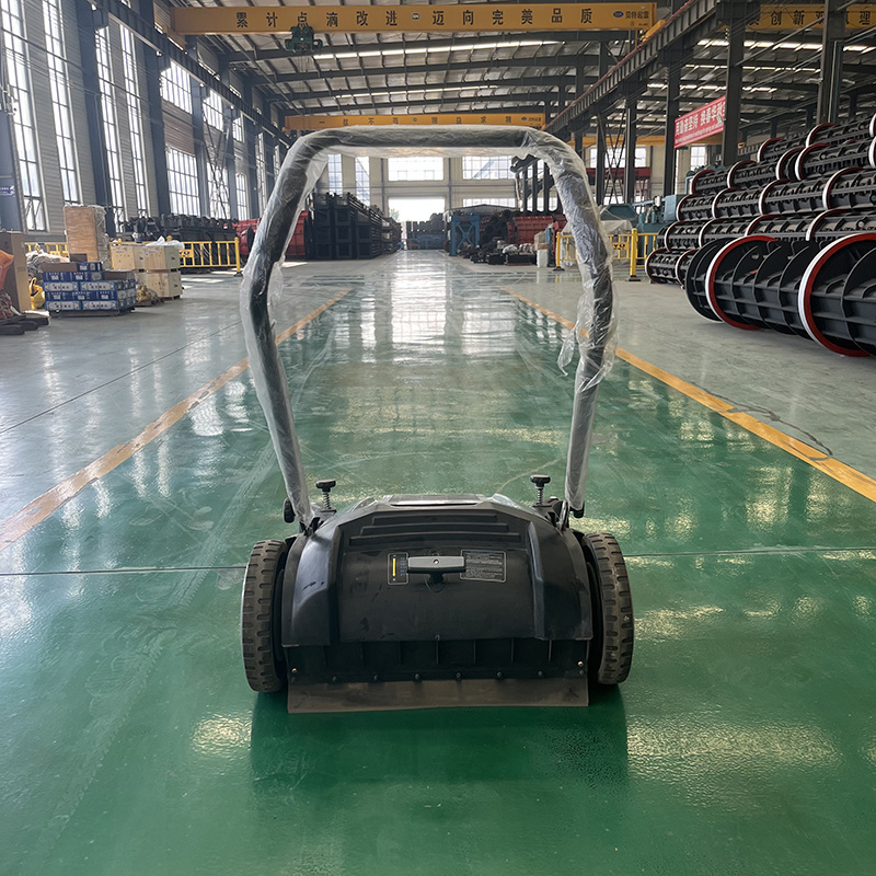 leaves collecting machine easy to operate floor sweeper used for road cleaning