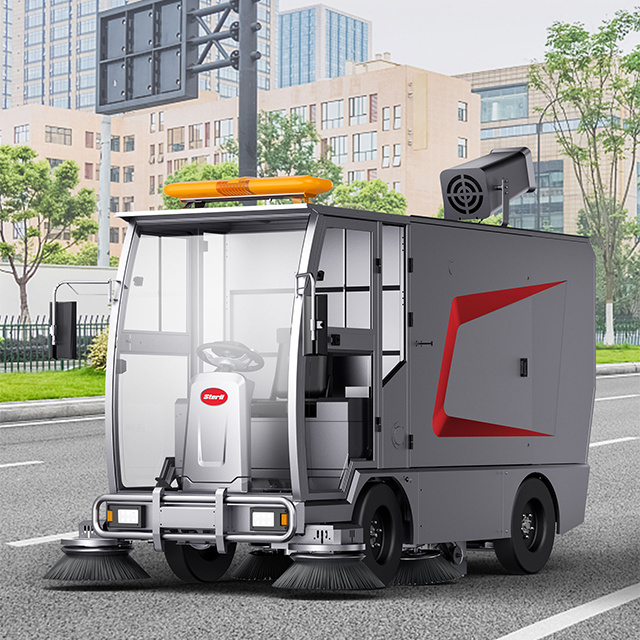 late-model Special cleaning vehicle for highway and street Large sweeper Large multi-function road sweeper