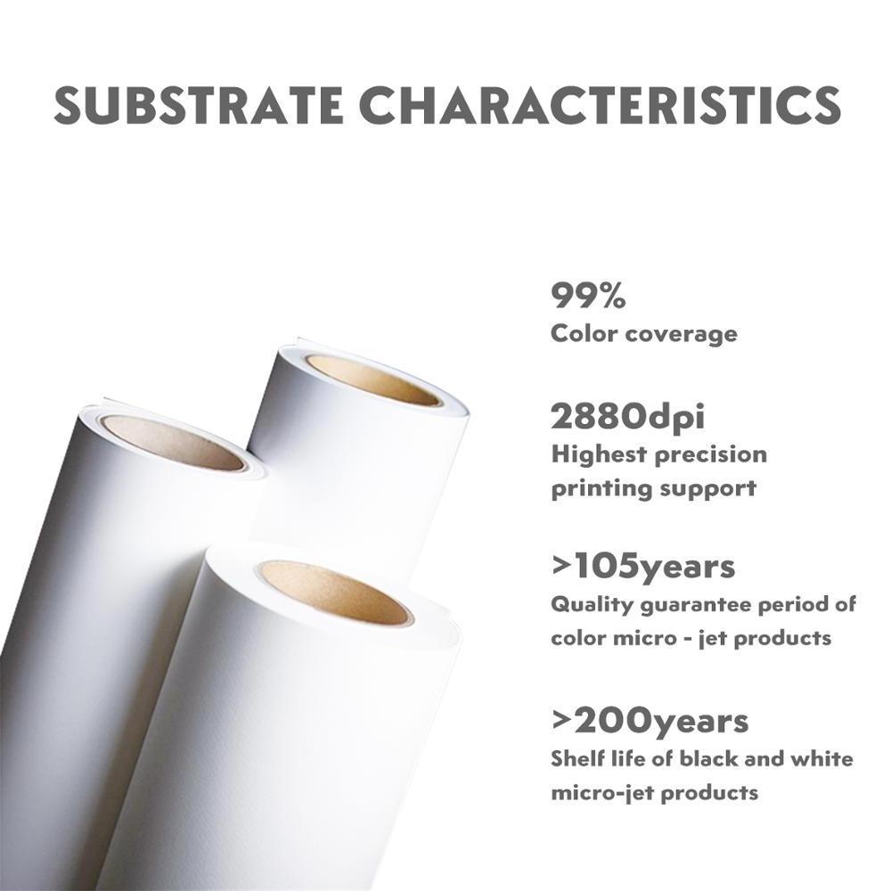 100% cotton canvas printing Inkjet waterproof canvas roll