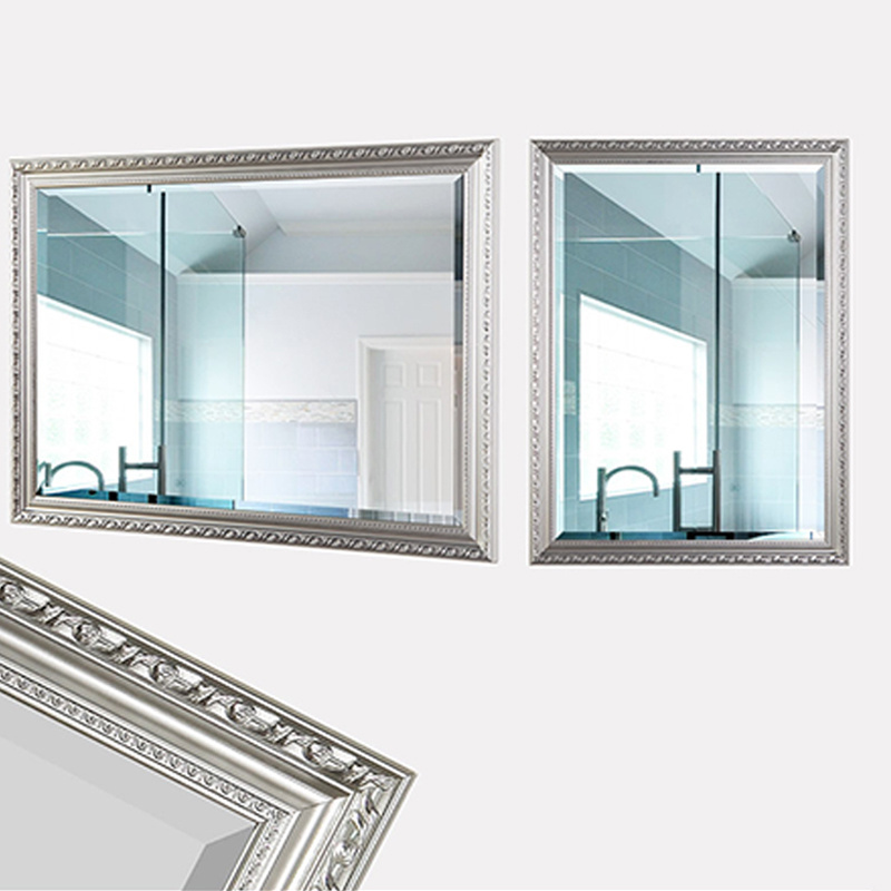 Eco-Friendly big adhesive antique wall mirror frame