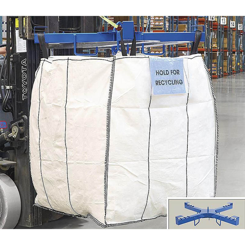 PP Jumbo Storage Bag 1200Kg Carbon Black PP Bulk Bags