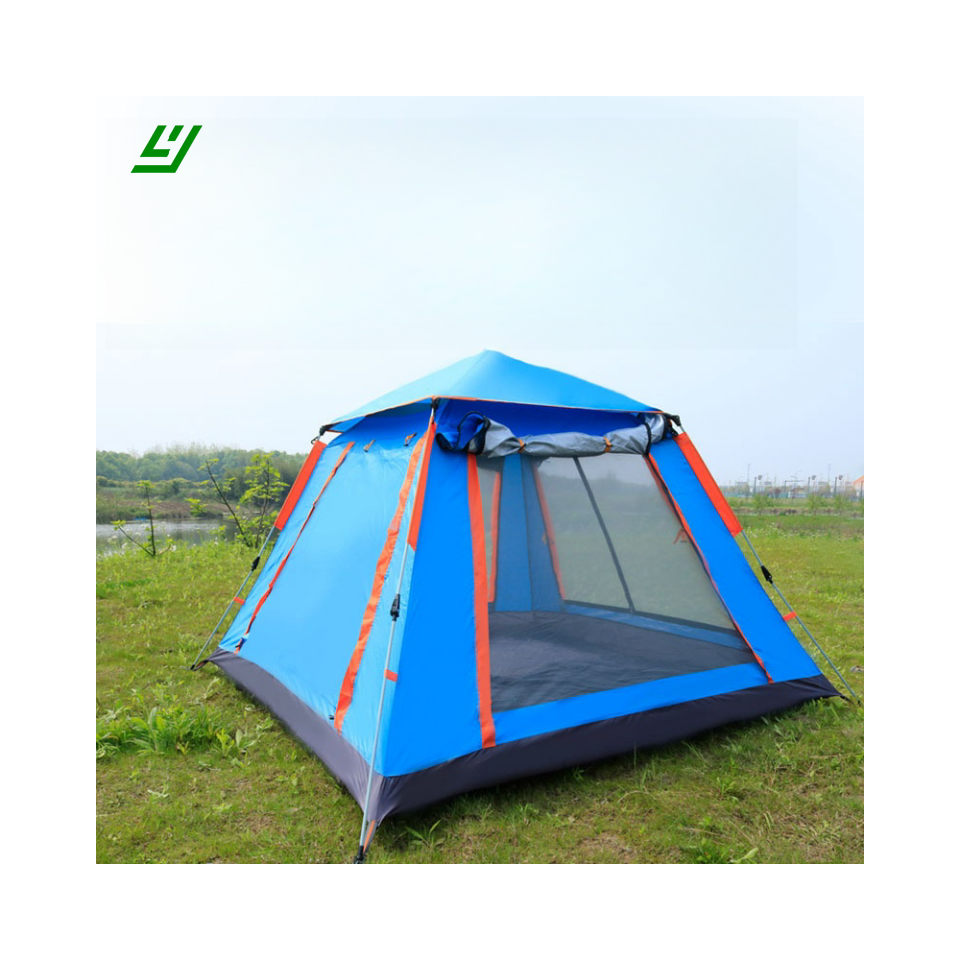 YIHEYI Outdoor Windproof Family Camping Tent Portable Tent for Camping Hiking awning Sunshade