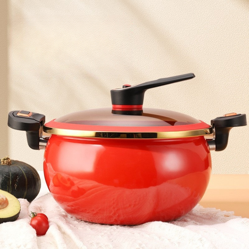 High Quality Micro Pressure Cooker 26cm Soup Wok Non-stick Totipotent Pot