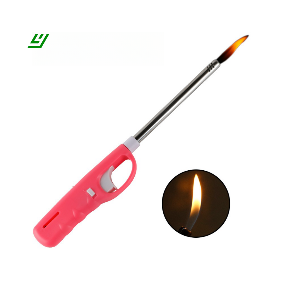 YIHEYI wholesale cheap bbq kitchen colour butane jet flame torch gas windproof refillable lighter