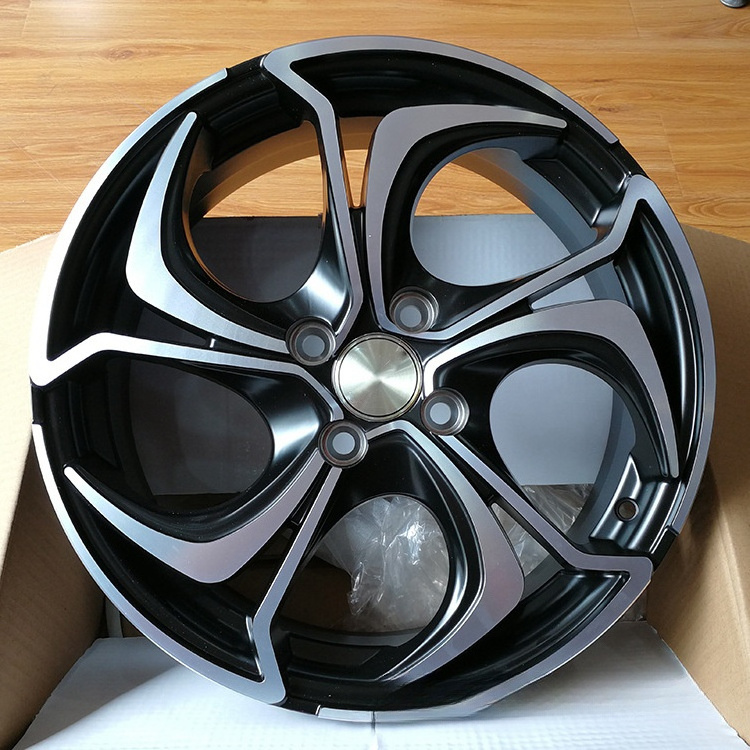 15 inch 4x100 4x114.3 5x100 5x114.3 aluminium wheel rim 14x5.5 15x6.0 16x7.0 17x7.5 for new car rims tuning rines