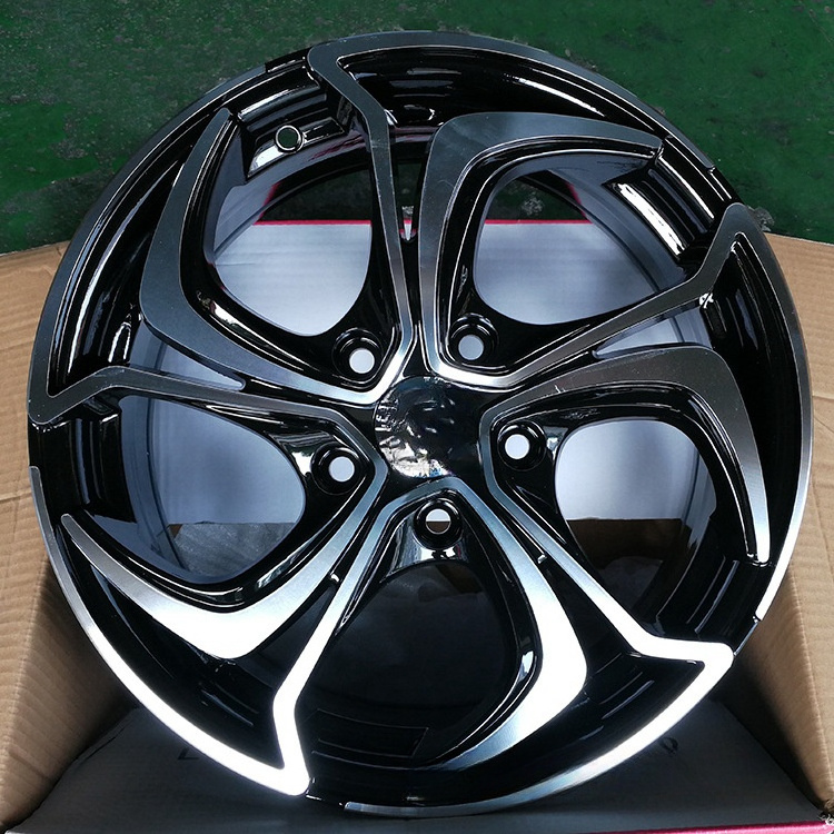 15 inch 4x100 4x114.3 5x100 5x114.3 aluminium wheel rim 14x5.5 15x6.0 16x7.0 17x7.5 for new car rims tuning rines