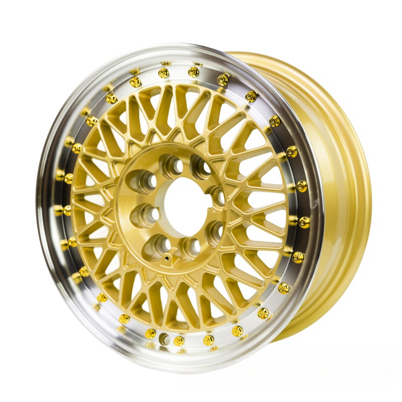 Deep Dish Machine Lip Silver 15 Inch 4X100 Alloy Wheel Rim ...