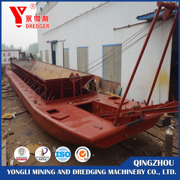 80Ton self-proplled Gold transportation barge for sale