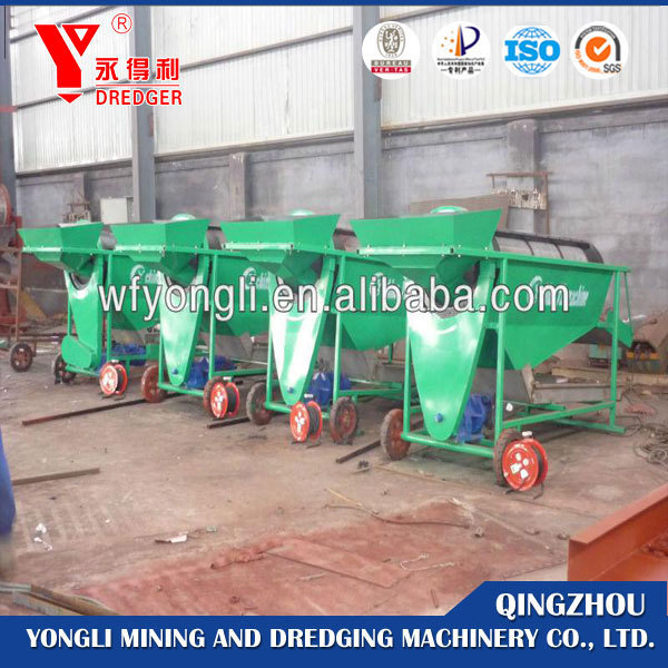 Alluvial River sand  gold mining washing plant/machine/equipment  for sale