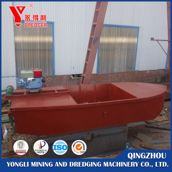 80Ton self-proplled Gold transportation barge for sale