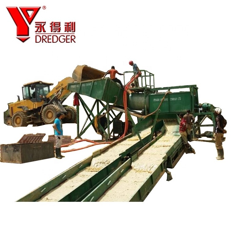 Hot sale Dry land gold washing plant