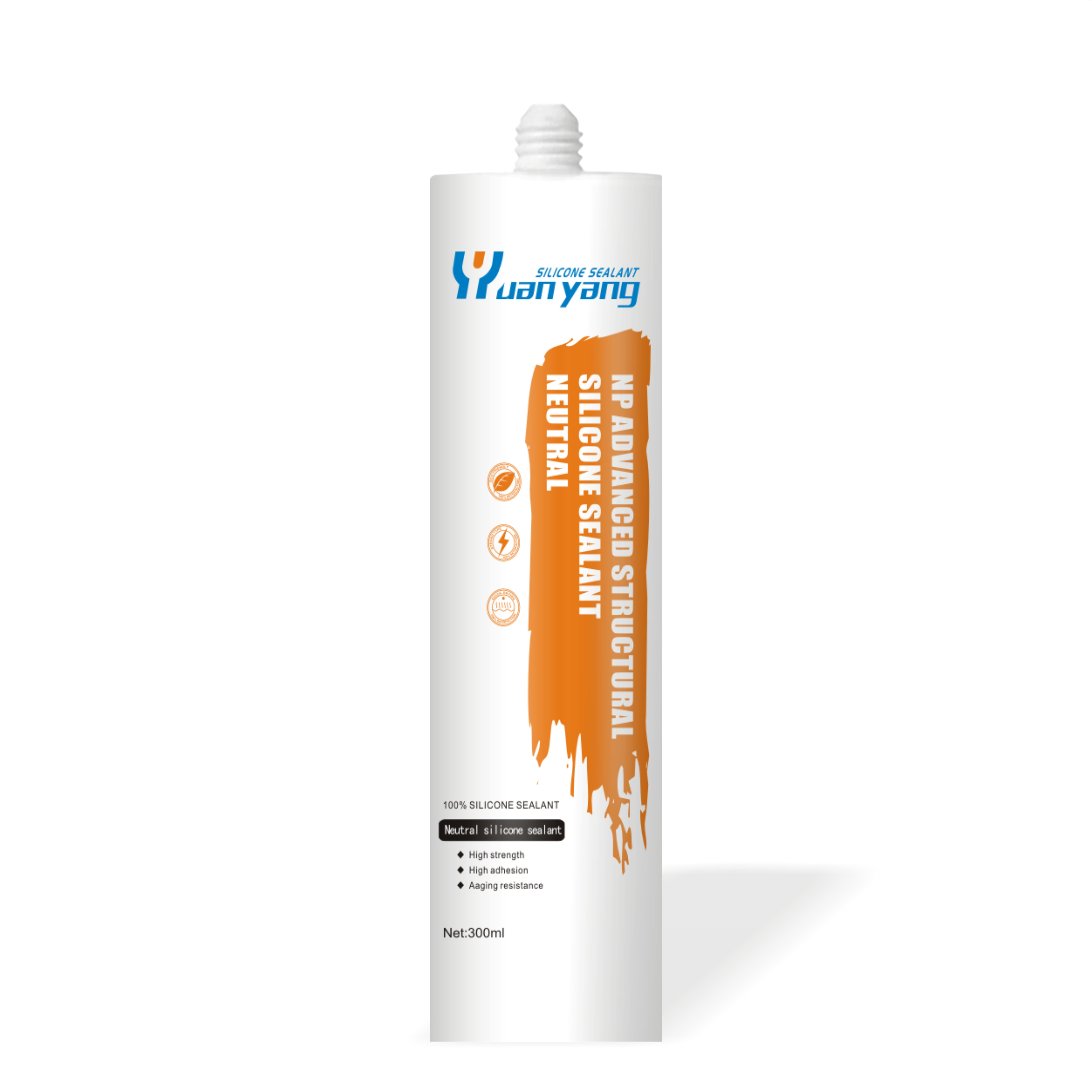 300ml  Weatherproof silicone sealant adhesive strucutral waterproof silicone sealant for construction