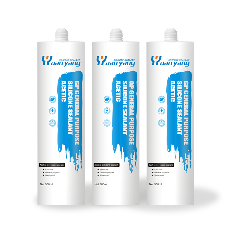 New Products Glass Glue Waterproof and Mildew Proof Curing Sealant Aquarium Silicone Silicone Sealant Acrylic 9 Months