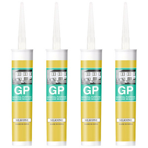 Factory top quality acetic Multifunctional Adhesives Sealants GP glass Clear Silicone Sealant for window