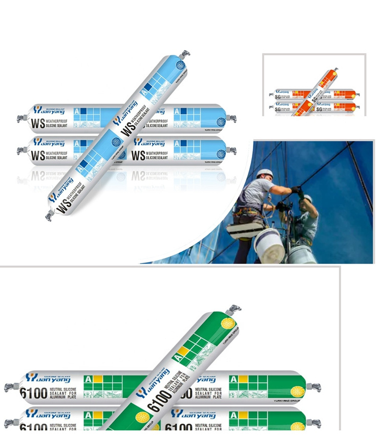 High adhesion relay neutral sausage type silicone sealant for metal