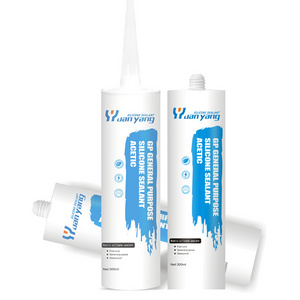 Manufacture Supply Cheap Price And Good Quality GP RTV White/Transparent 100% Silicone Sealant