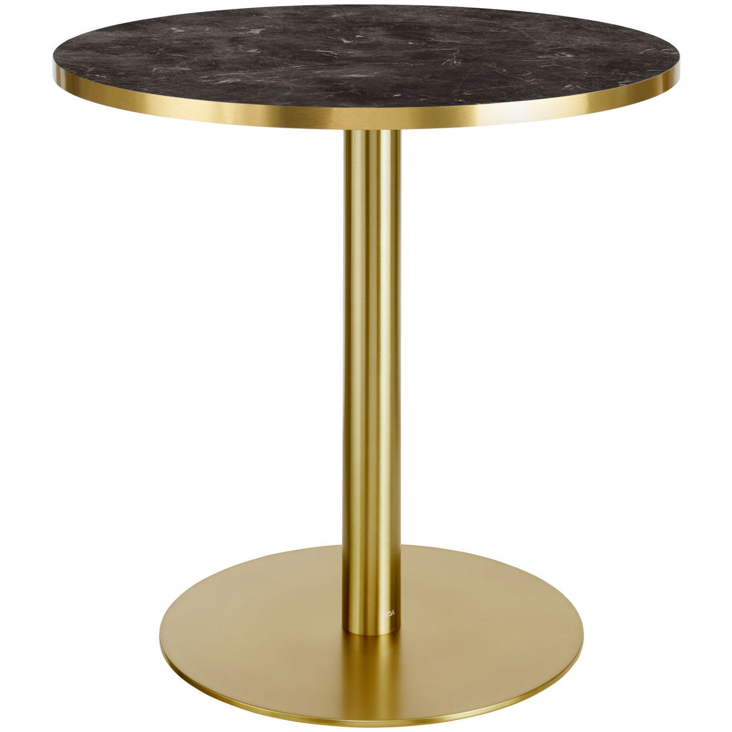 Nordic light luxury gold metal coffee table modern simple sofa side table marble base small round table