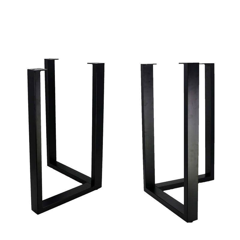 WANFENG Hardware Metal Furniture Leg Wrought Iron Stainless Steel Legs for Tables Cast Iron Coffee Table Base