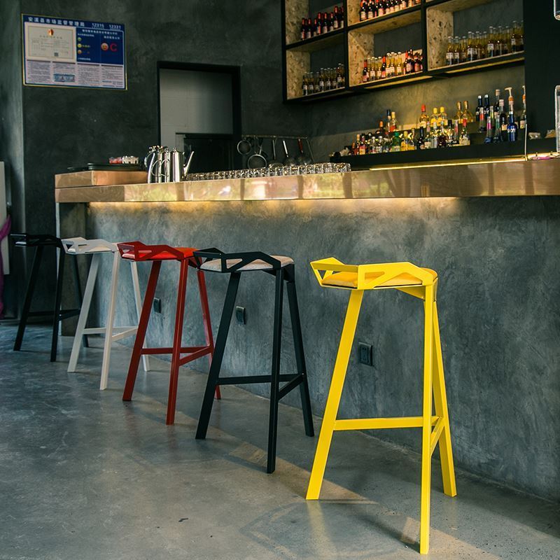 Modern Bar High Chair Factory Wholesale Wrought Iron High Bar Stool Chair