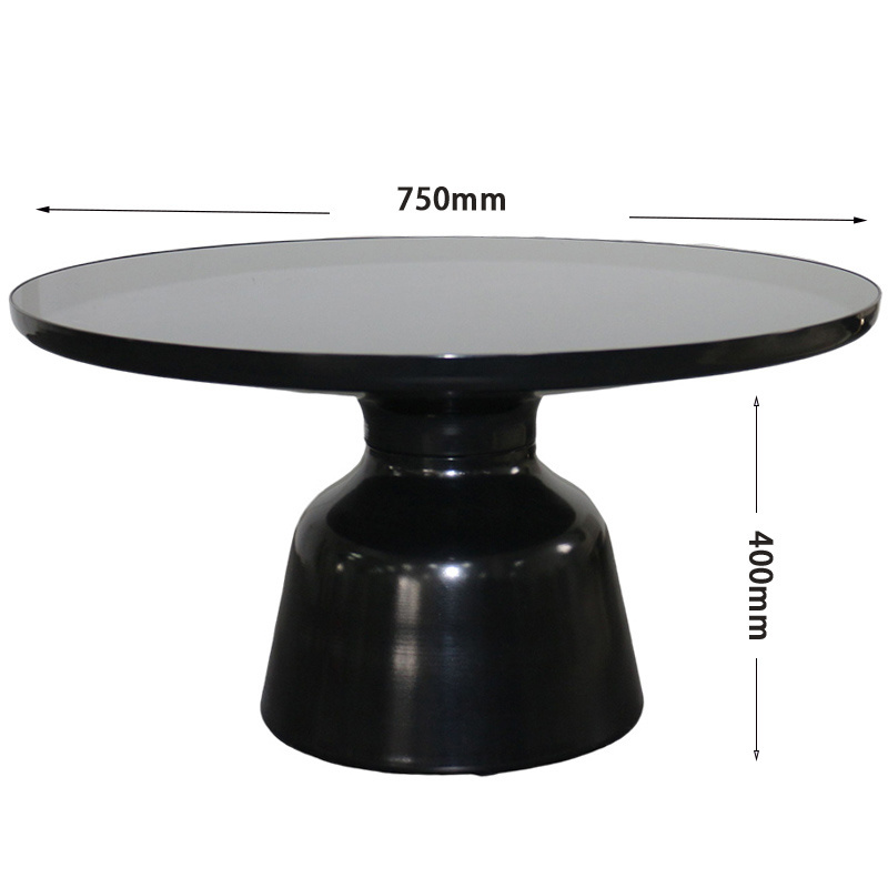 WANFENG metal leisure coffee table set luxury modern furniture tea table corner coffee table