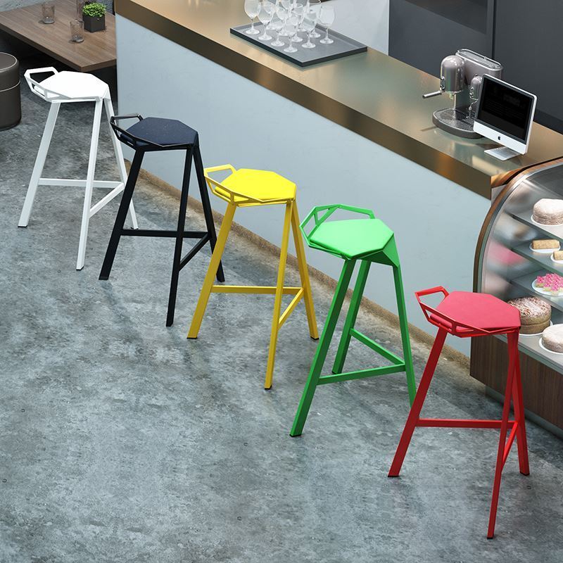 Modern Bar High Chair Factory Wholesale Wrought Iron High Bar Stool Chair