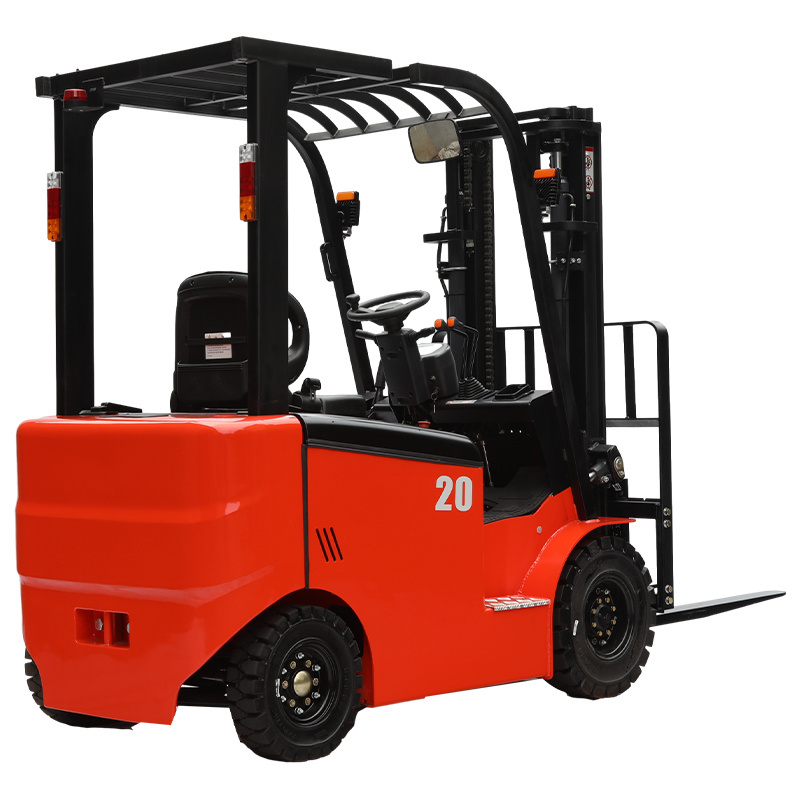 Factory Direct Sale Electric Forklift Truck Seated Electric Fork Lift Pneumatic Tyre